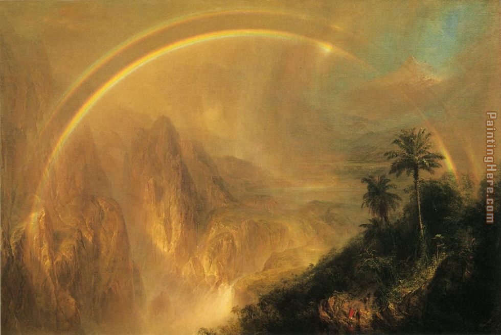 Rainy Season in the Tropics painting - Frederic Edwin Church Rainy Season in the Tropics art painting